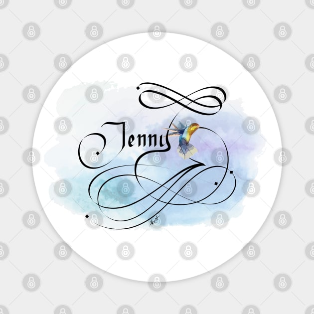 Jenny female name Magnet by AhMath